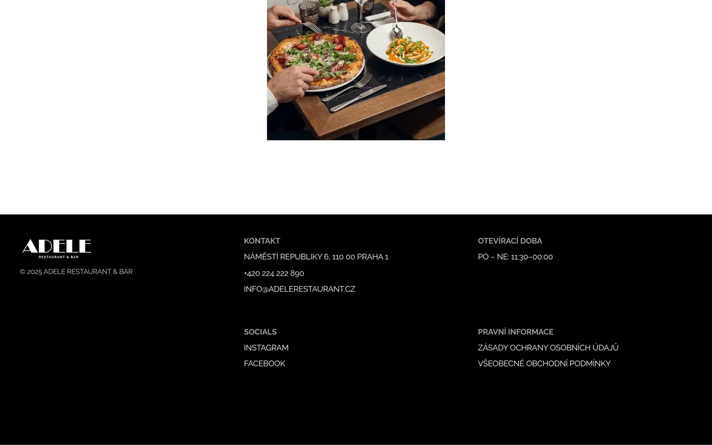 ADELE Restaurant & Bar — celá stránka 8
