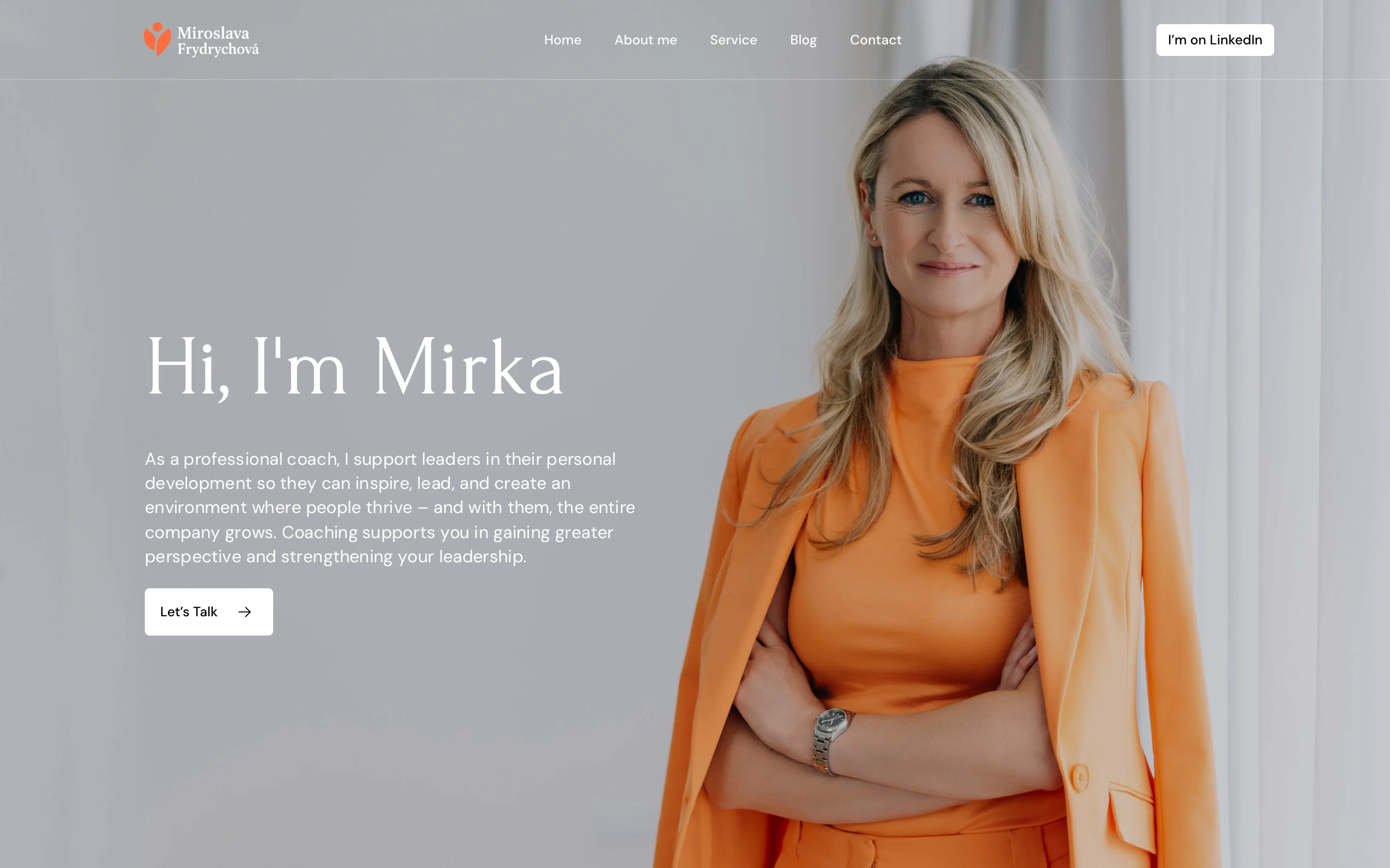 Miroslava Frydrychová — desktop